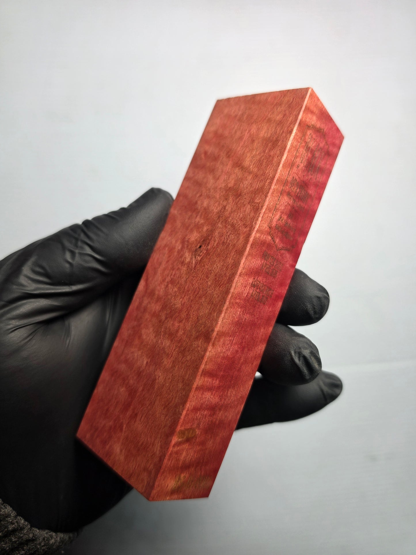 BLACK SELECT Red Ivory Handle Block | [BS-RI-001]