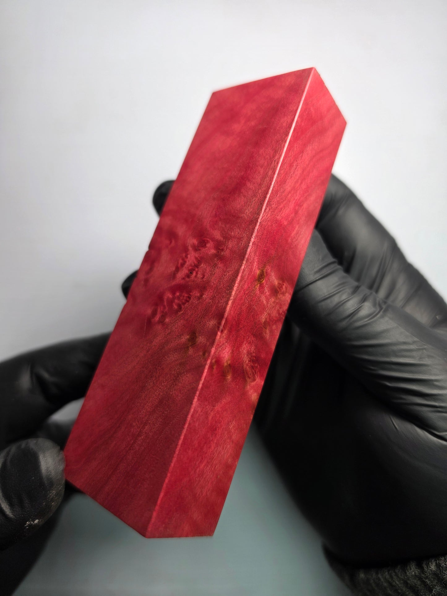 BLACK SELECT Red Ivory Handle Block | [BS-RI-004]