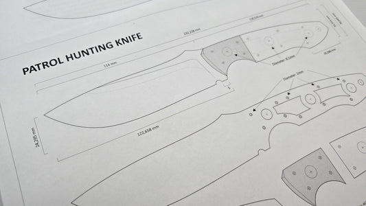 Patrol Hunting Knife Design