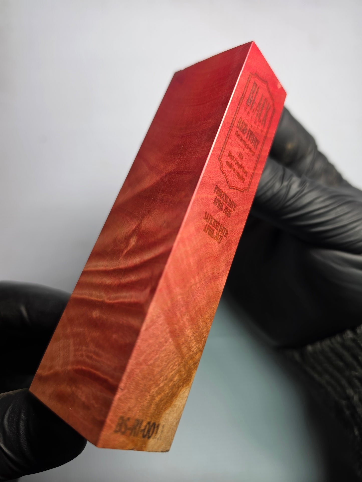BLACK SELECT Red Ivory Handle Block | [BS-RI-011]