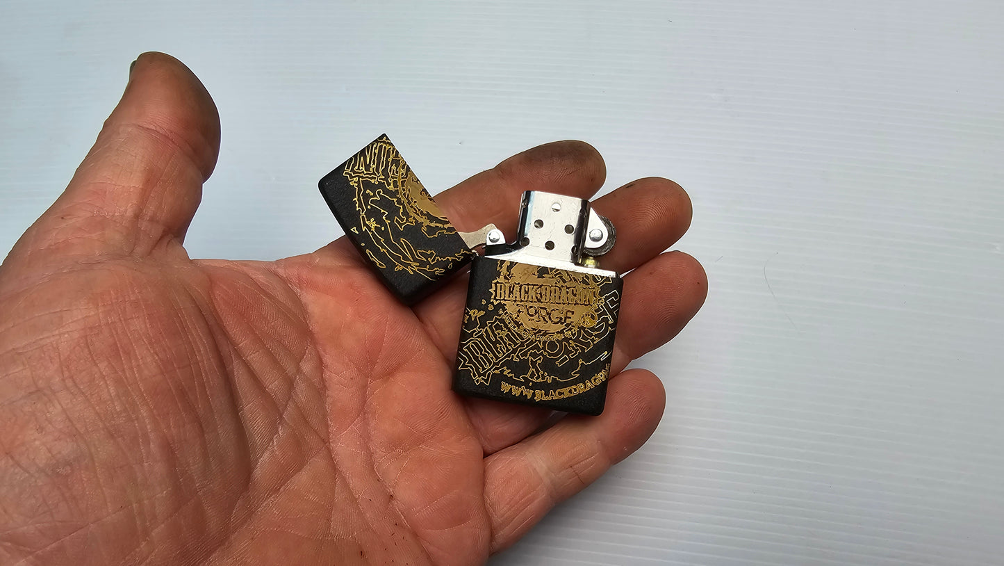 Black Dragon Forge Zippo Lighter