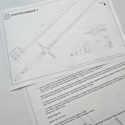 Stiletto Dagger Design #1