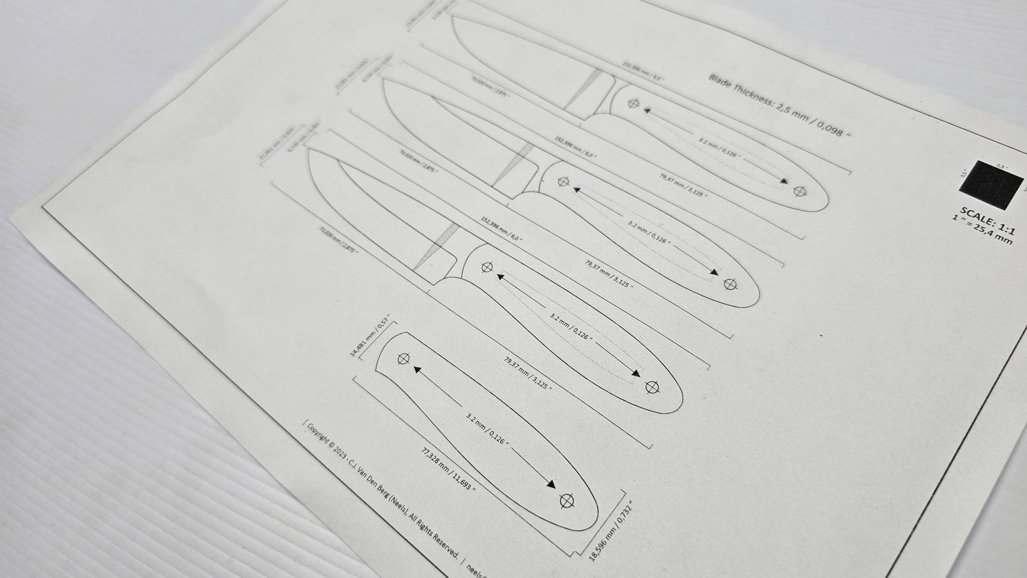BDF-KD-038 – Carry One EDC Design Template