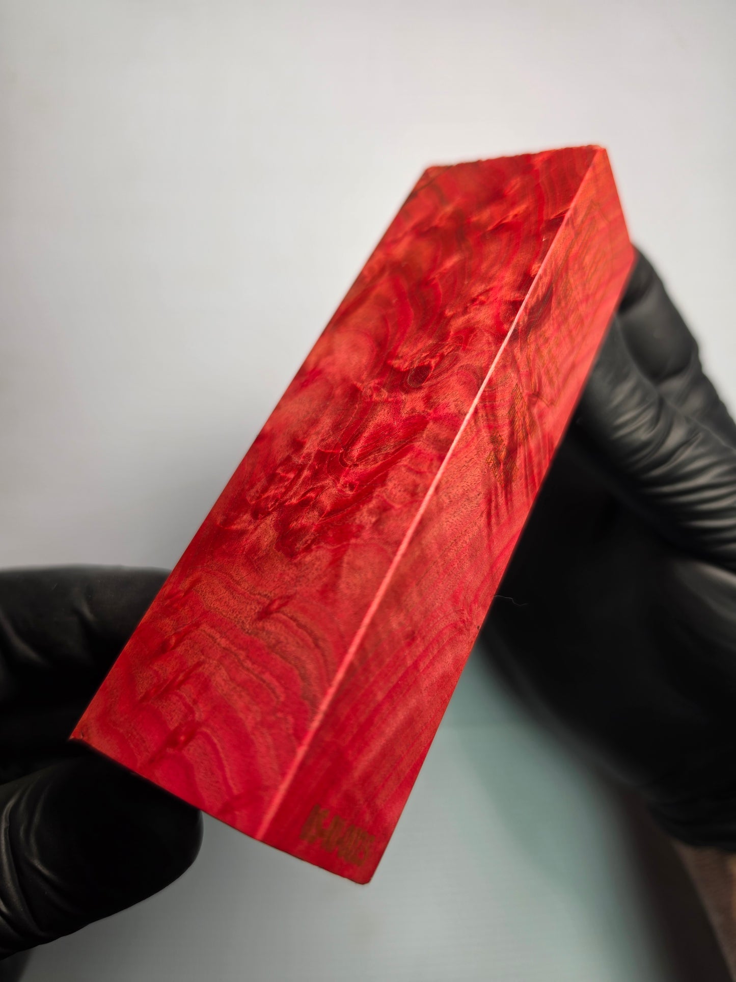 BLACK SELECT Red Ivory Handle Block | [BS-RI-025]