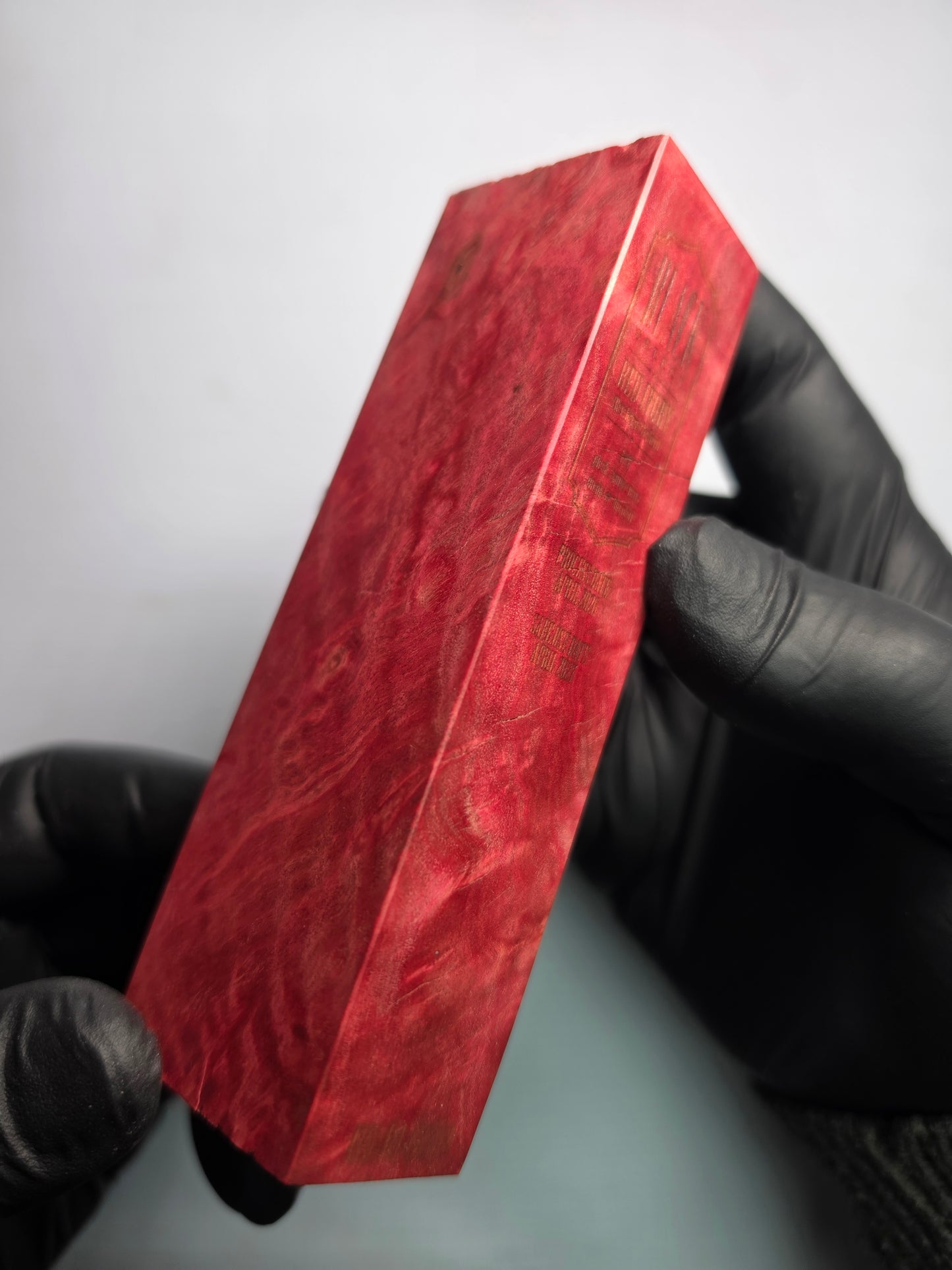 BLACK SELECT Red Ivory Handle Block | [BS-RI-003]