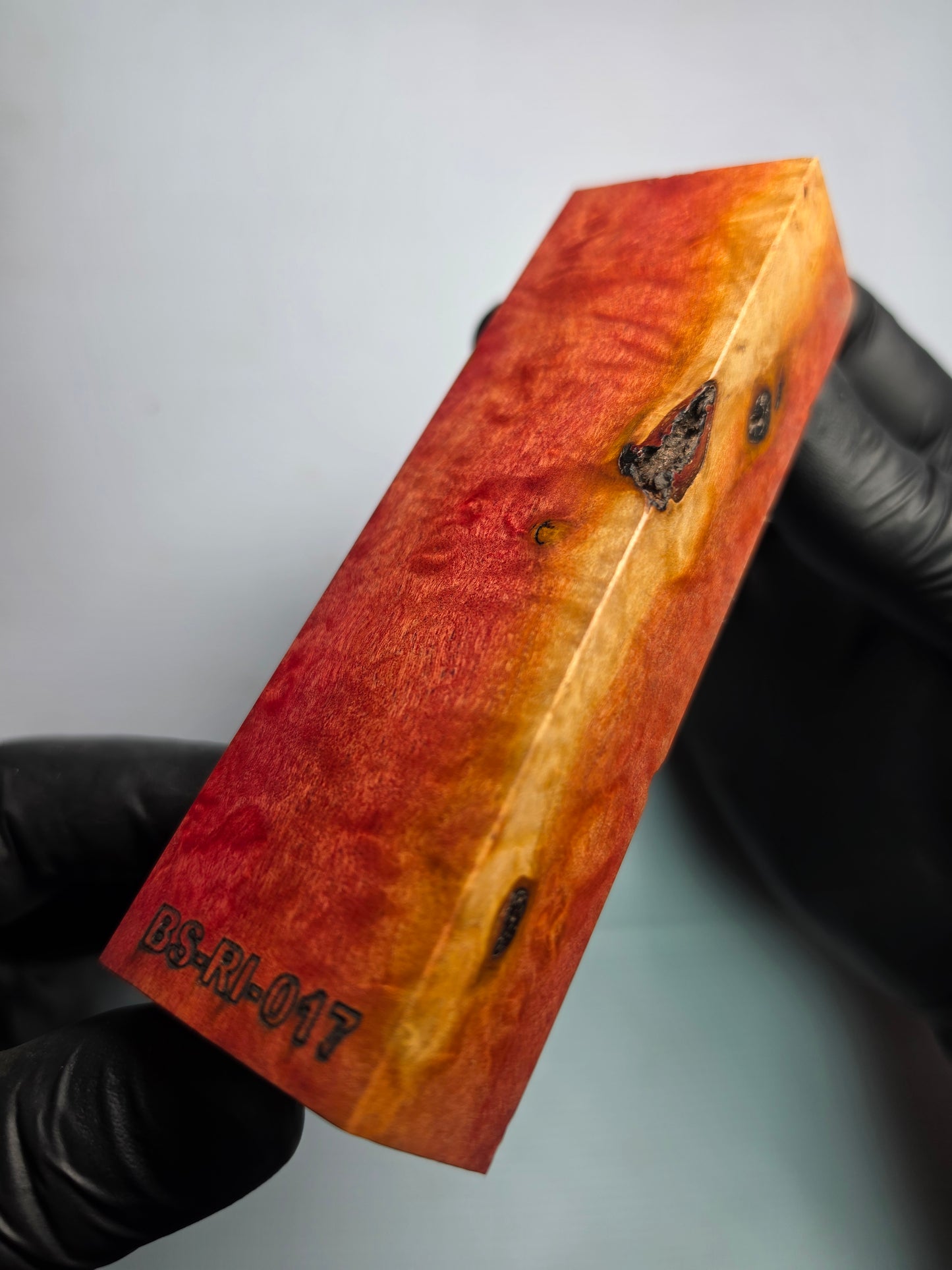 BLACK SELECT Red Ivory Handle Block | [BS-RI-017]