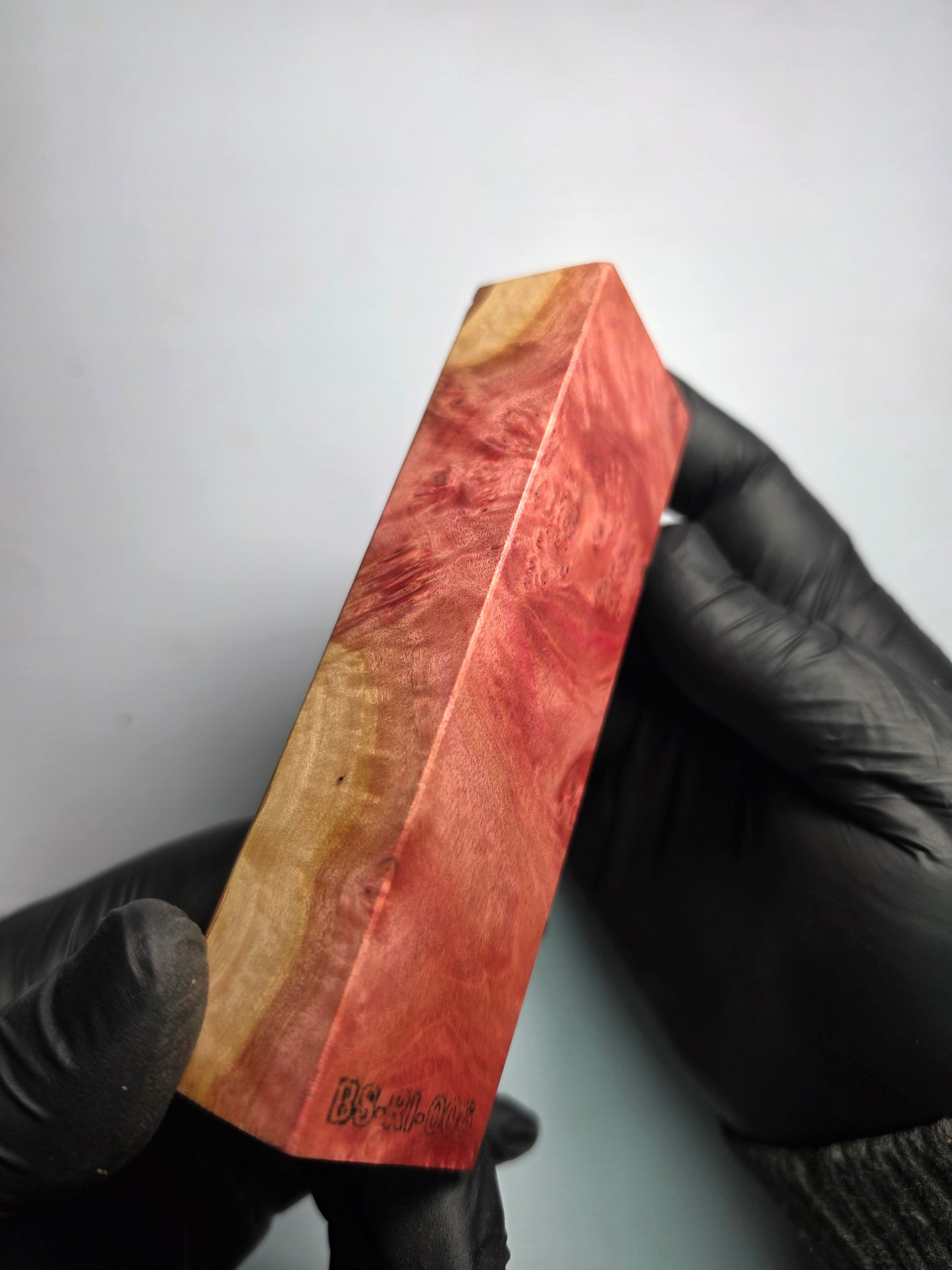 BLACK SELECT Red Ivory Handle Block | [BS-RI-006]