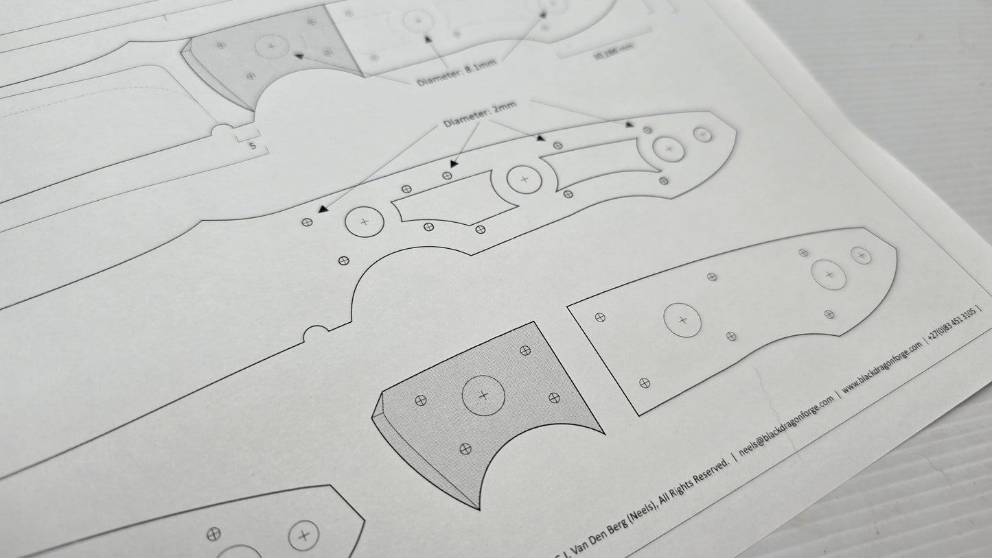 Patrol Hunting Knife Design