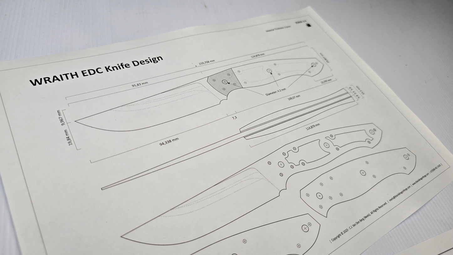 Wraith EDC Knife Design