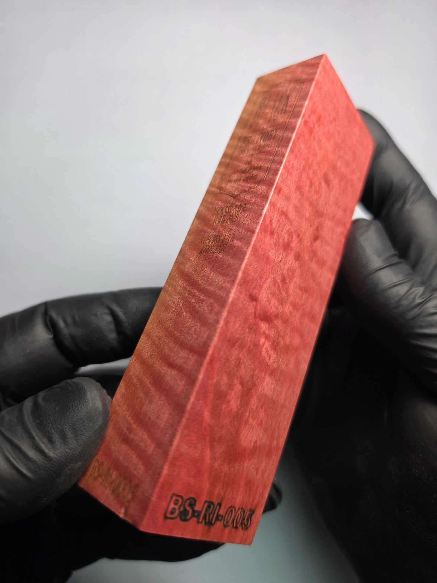 BLACK SELECT Red Ivory Handle Block | [BS-RI-005]