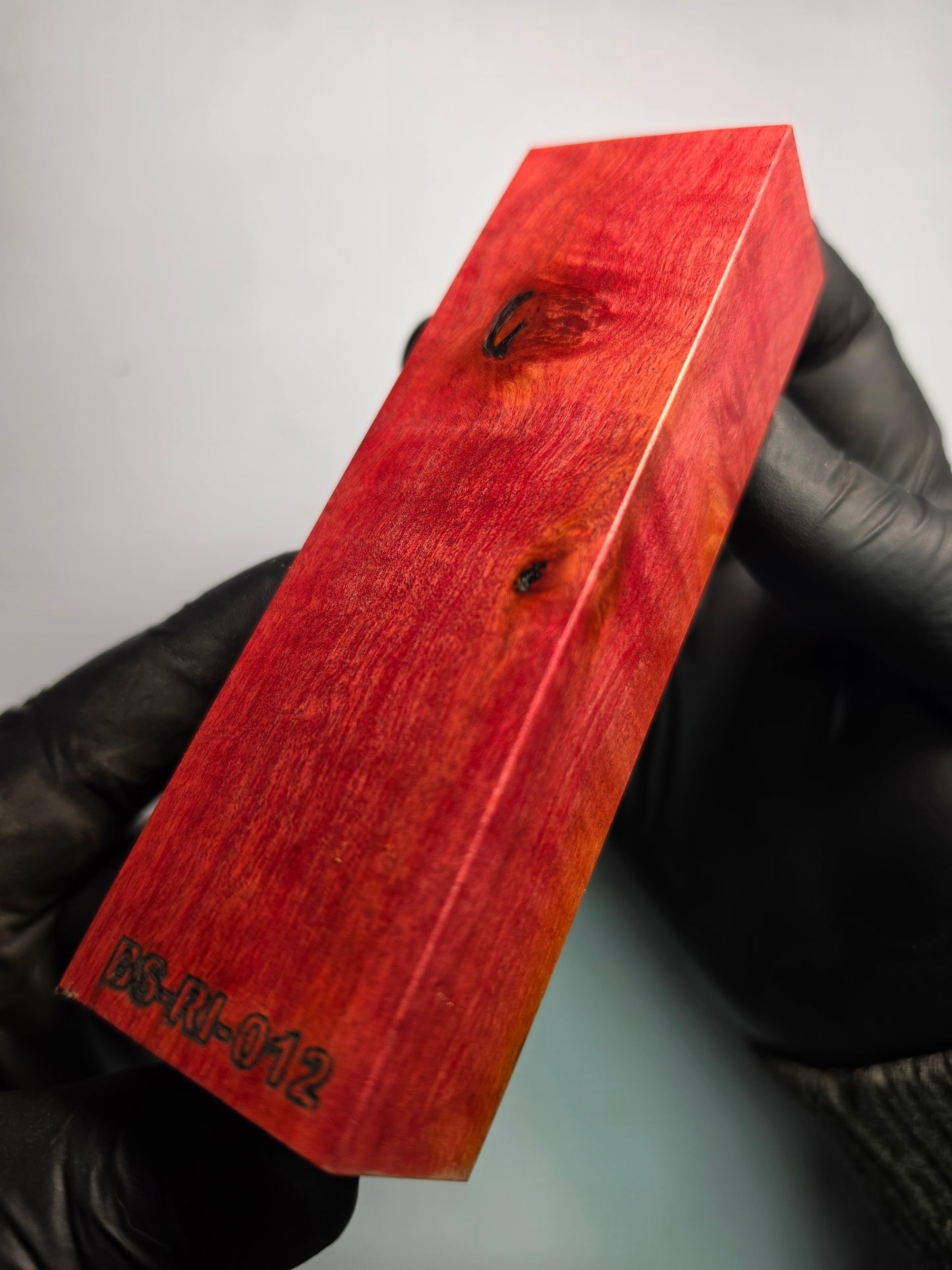 BLACK SELECT Red Ivory Handle Block | [BS-RI-012]