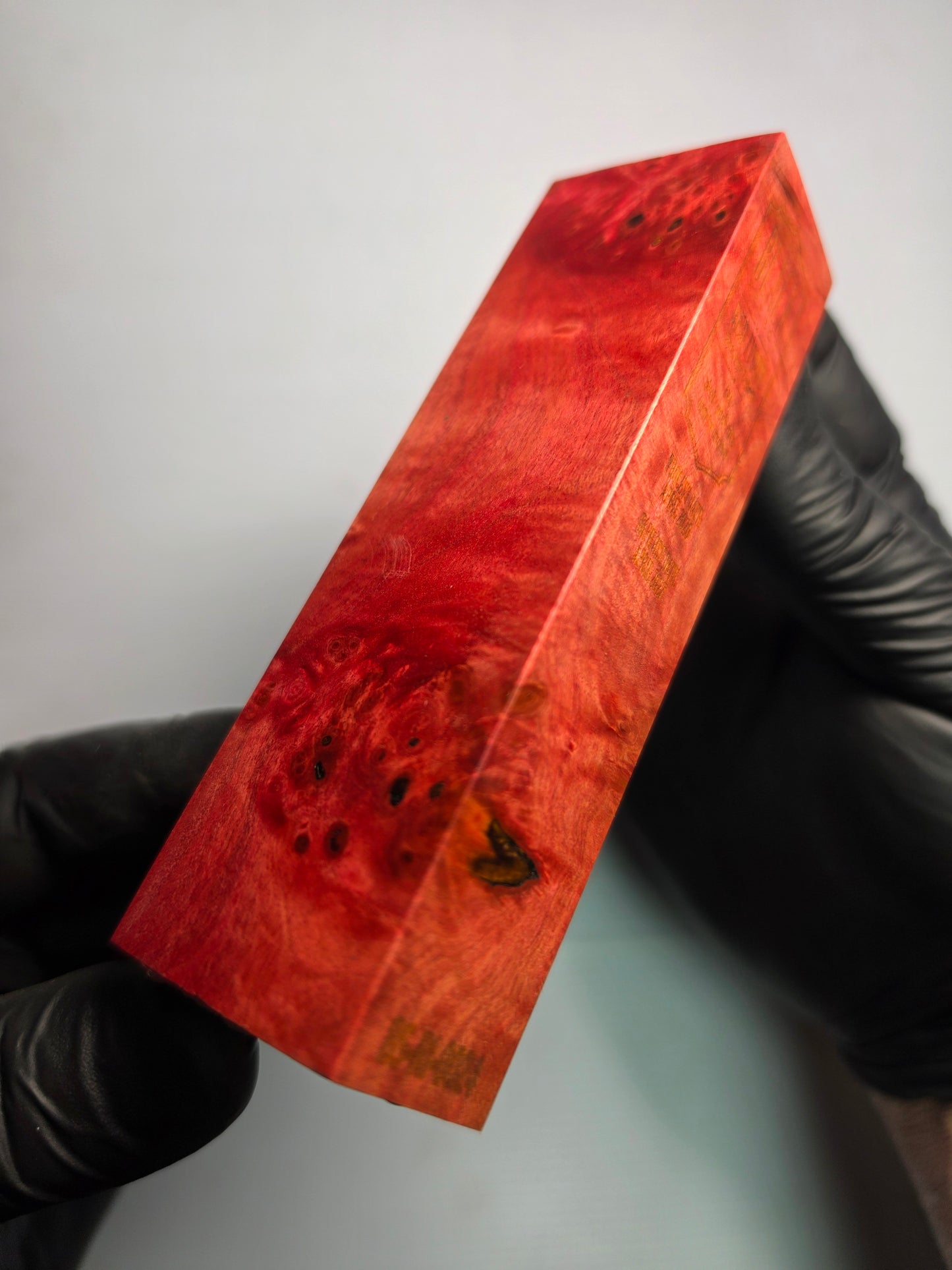 BLACK SELECT Red Ivory Handle Block | [BS-RI-024]
