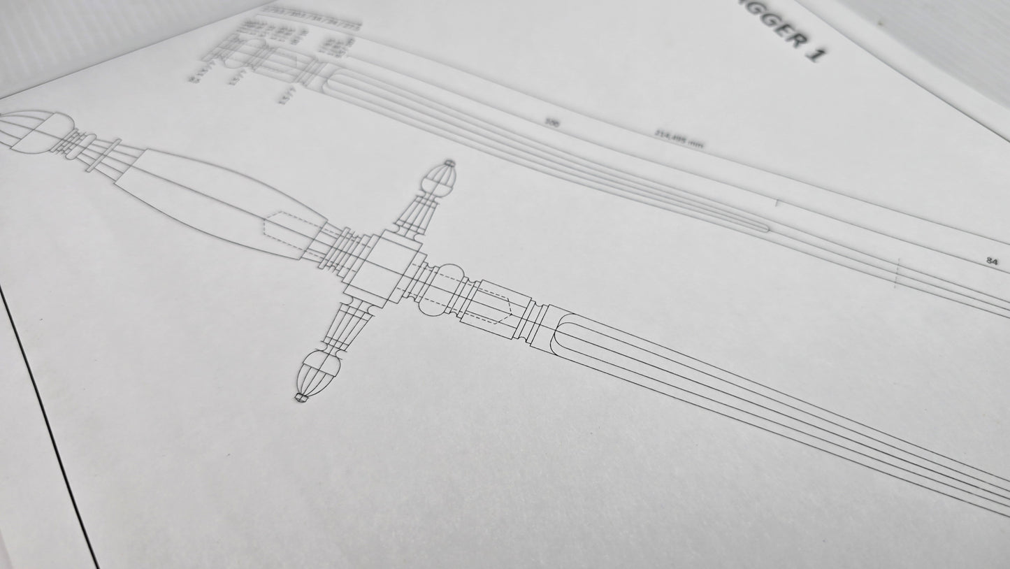 Stiletto Dagger Design #1