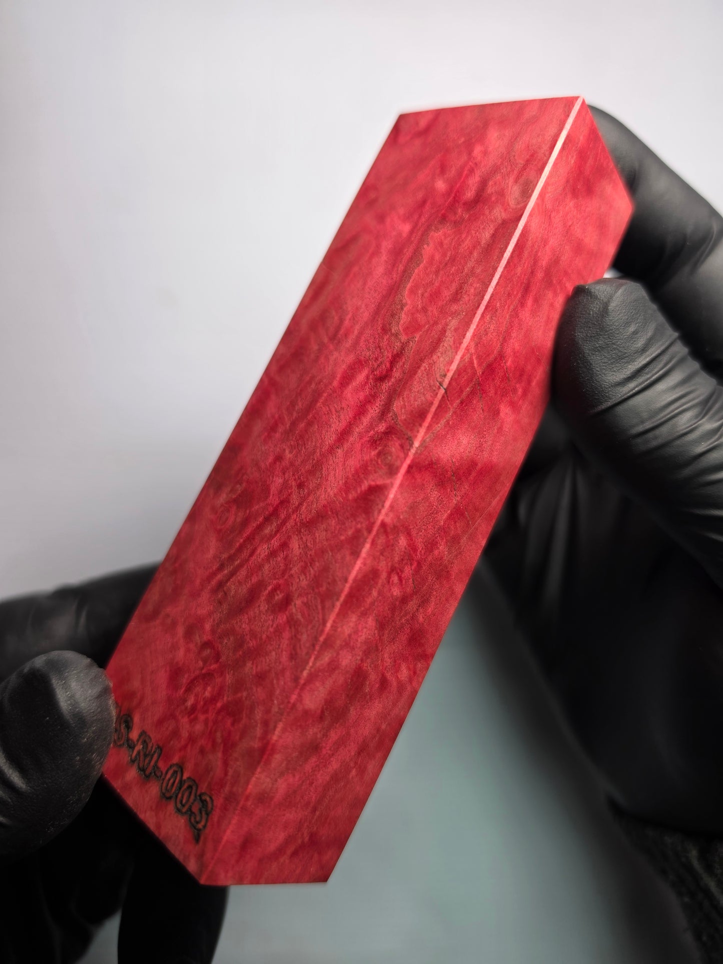 BLACK SELECT Red Ivory Handle Block | [BS-RI-003]