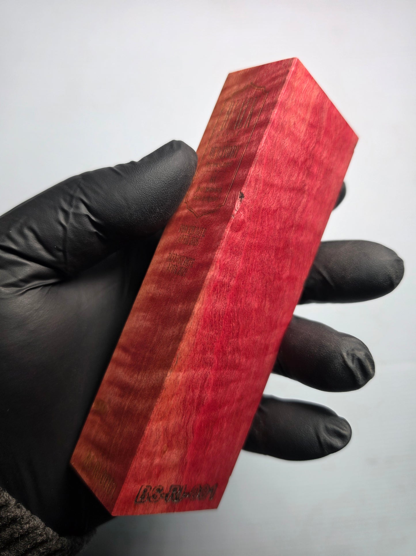 BLACK SELECT Red Ivory Handle Block | [BS-RI-001]