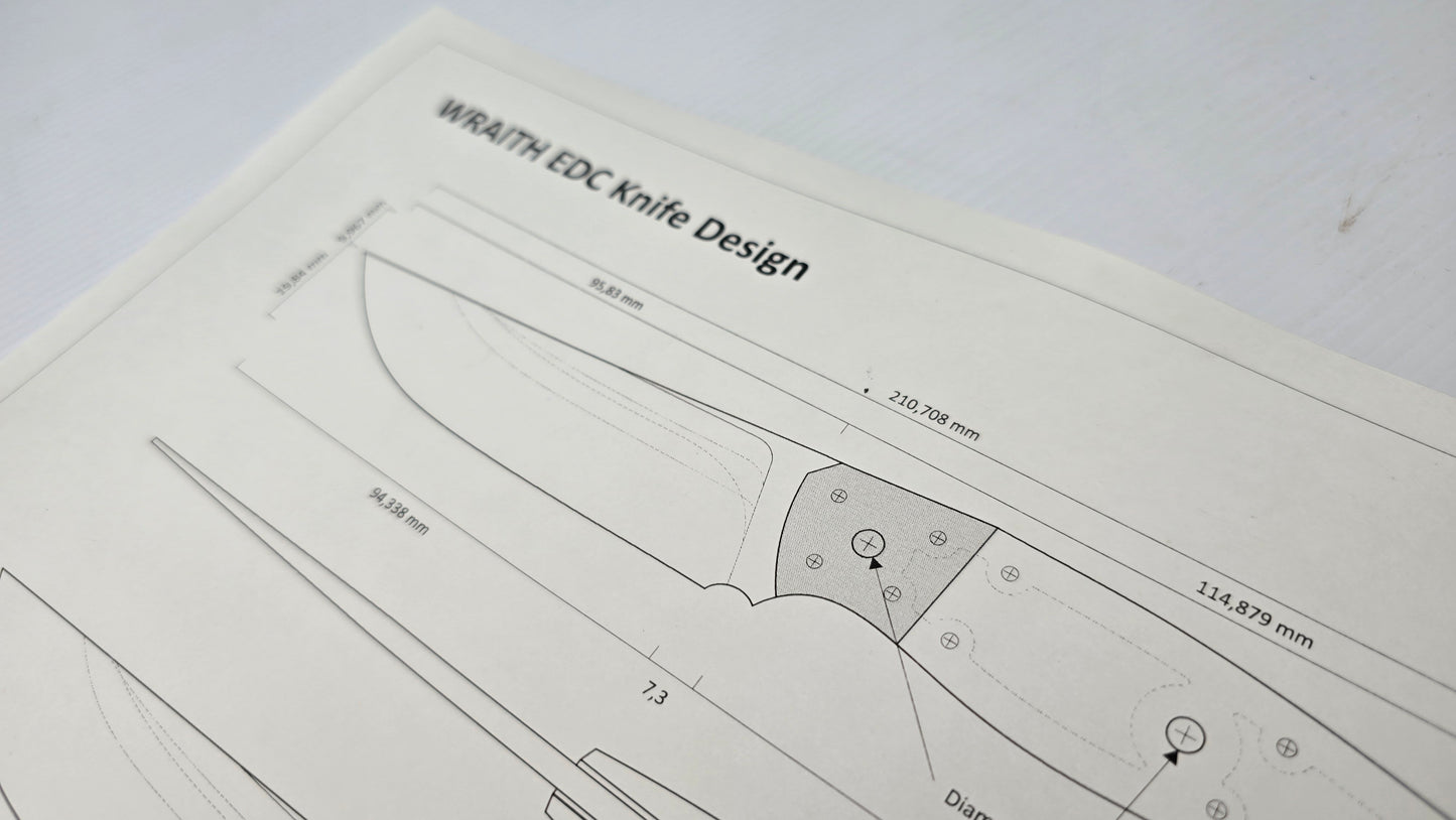 Wraith EDC Knife Design
