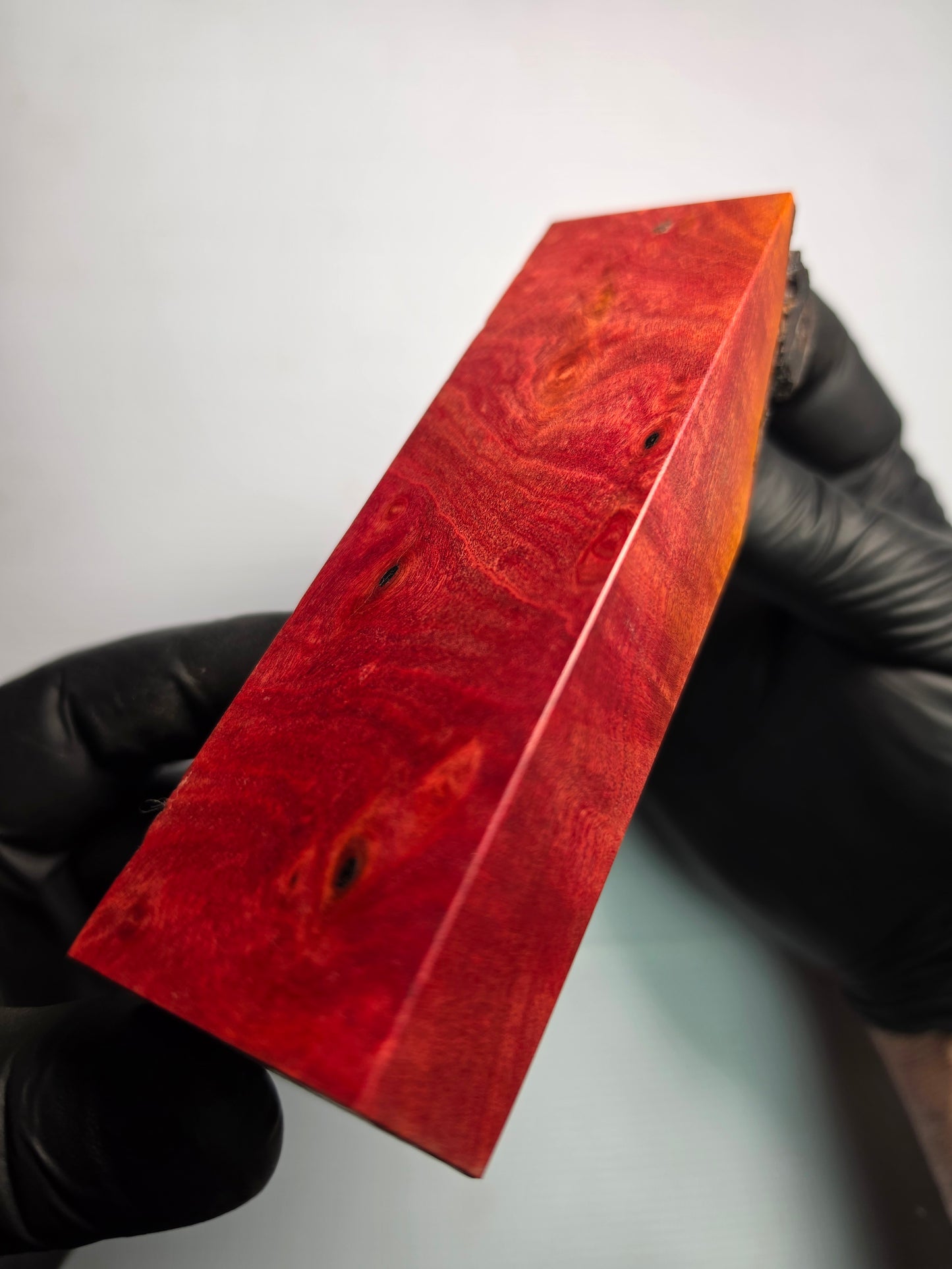 BLACK SELECT Red Ivory Handle Block | [BS-RI-027]